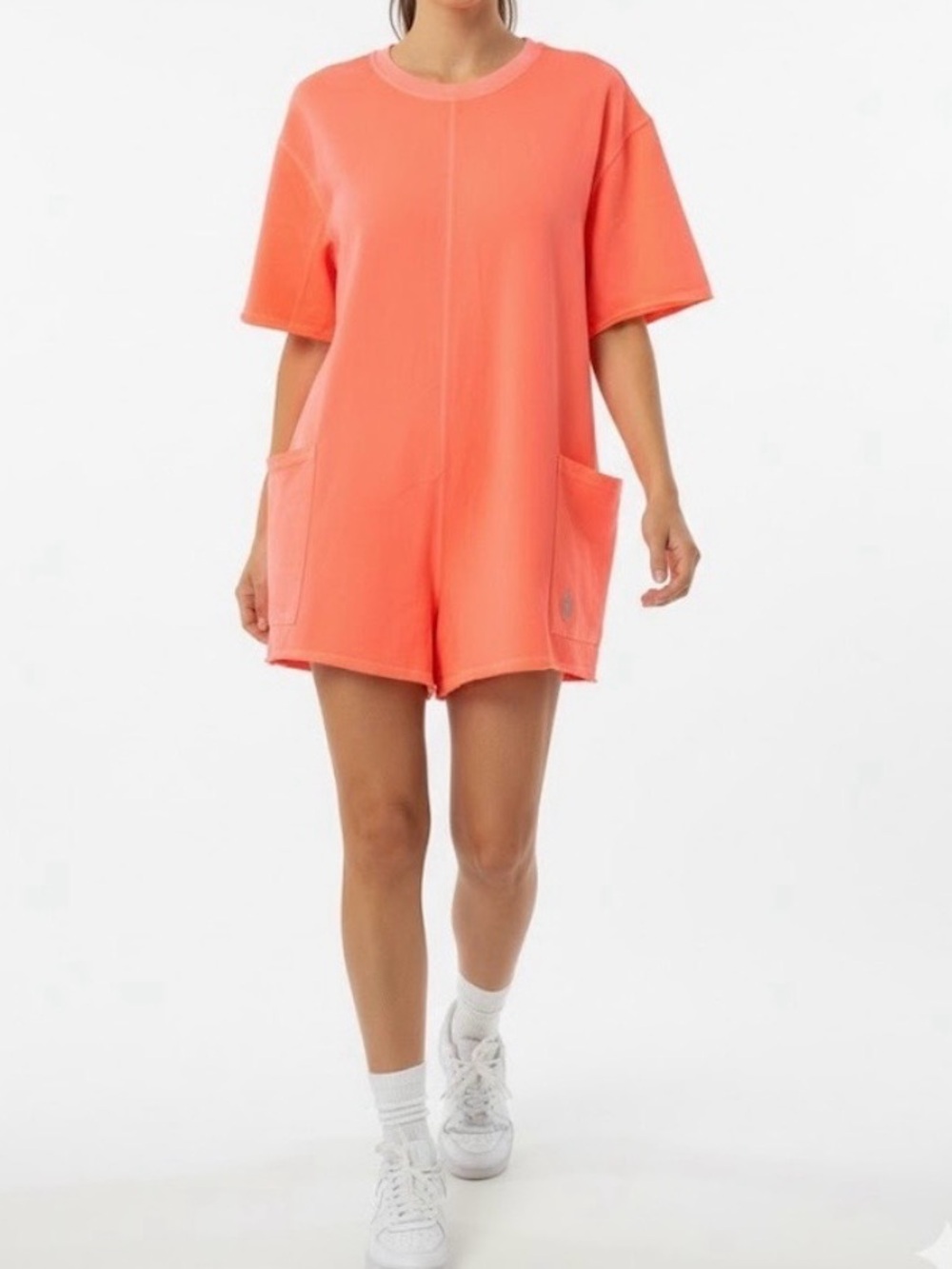 Free People Hot Shot Tee Romper